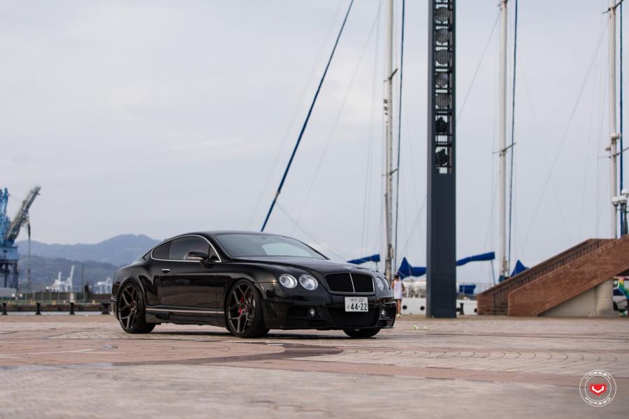  Bentley Continental GT on Vossen Wheels (CG-205) 2019 года  (фото 23 из 36)